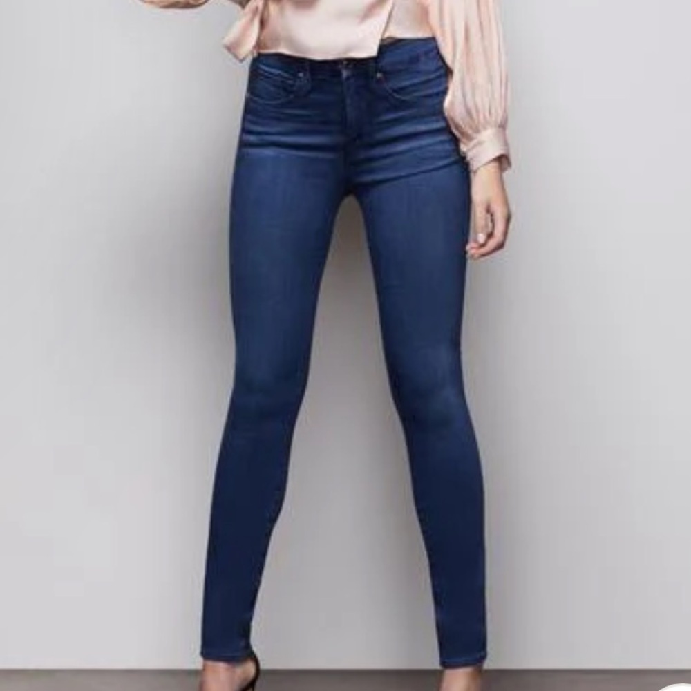 Good American Good Legs High Rise Skinny Jeans Size 00/24 New NWT